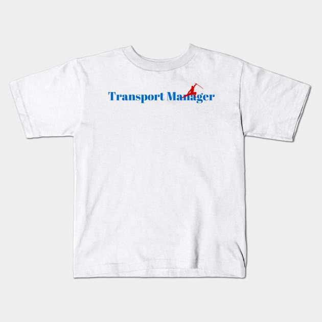 The Transport Manager Ninja Kids T-Shirt by ArtDesignDE